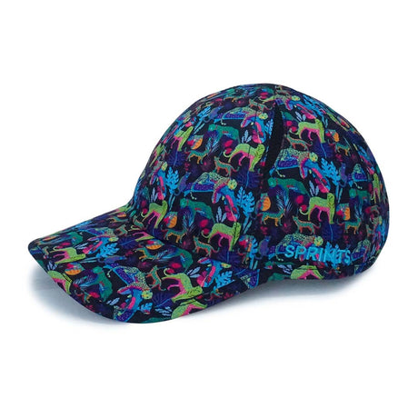 Side view of Sprints OG Hat in Jaguars pattern
