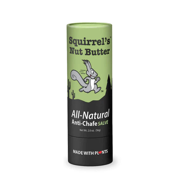 Tube of Squirrel's Nut Butter anti-chafe salve