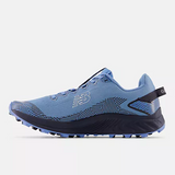 Inner side view of men's blue New Balance Summit Unknown v4 running shoe