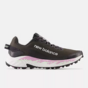 Side view of women's New Balance Summit Unknown v4 running shoe in grey