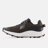 Inner side view of women's New Balance Summit Unknown v4 running shoe in grey