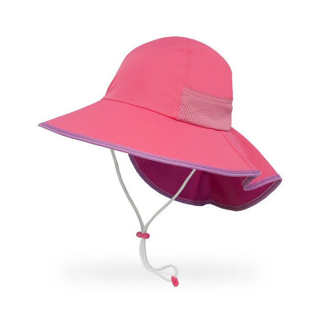 Sunday afternoons kids play hat in hot pink