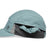 Side view cape pocket of Sunday Afternoons VaporLite Cape running cap in stone blue