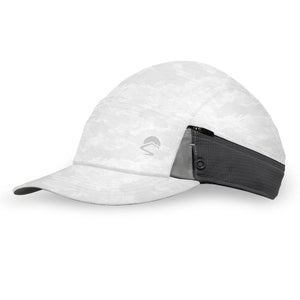 Sunday Afternoons VaporLite Cape running cap in storm (white/grey)