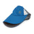 Crushable detail of Sunday Afternoons VaporLite Stride running cap in storm (blue)