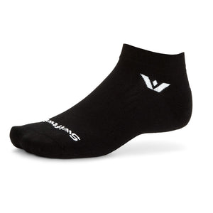 Black Swiftwick Aspire ankle sock
