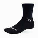 Black swiftwick aspire 5" sock