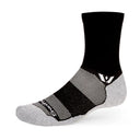 Black Swiftwick Maxus Mid-crew sock