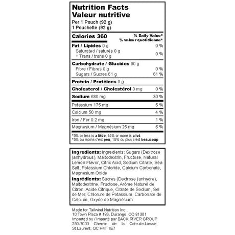 Tailwind High Carb Fuel
