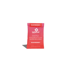 Raspberry tailwind Rapid Hydration electrolyte drink mix sachet