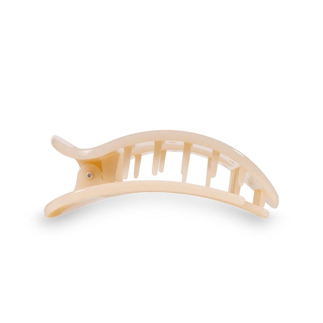 Teleties Large Flat Round Hair Clip