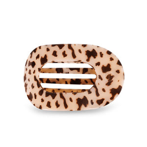 Teleties Large Flat Round Hair Clip