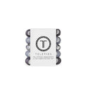 5-pack view of Teleties tiny hair ties in 'Midnight Rain' colours