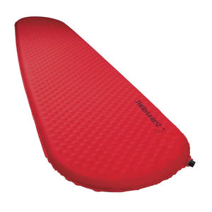 Angled view of red Therm-a-Rest ProLite Plus sleeping pad
