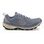 Side view of women's grey Topo Athletic Terraventure 5 trail running shoe