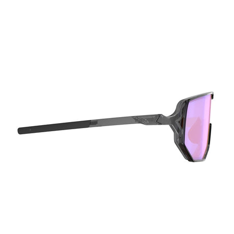 Side view of tripoint 003 Reschen sunglasses, transparent black frame/high contrast lens