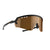 Angled view of tripoint 007 Chobe sunglasses, black frame/brown lens