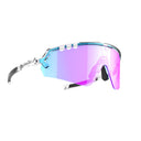 tripoint 007 Chobe sunglasses, clear frame with high contrast violet lens