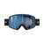 Front view of Tripoint 113 Mount Roraima ski googles in black/blue