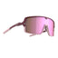 Burgundy tripoint Lake Prespa X sunglasses with pink lens