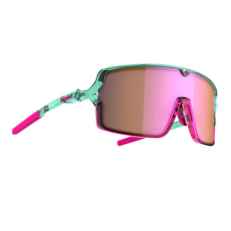 Turquoise/pink tripoint Lake Prespa X sunglasses with pink lens
