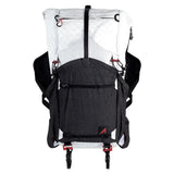 Back view of the UltrAspire Altruist hydration pack