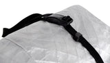 Cinch strap detail of the UltrAspire Altruist hydration pack