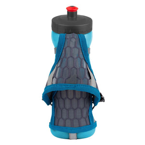 Grip view of UltrAspire ISO Versa 2.0 handheld water bottle