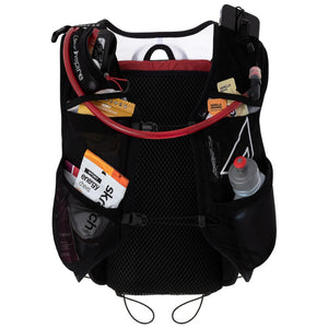 Front packed view of UltrAspire Legacy 3.0 hydration vest