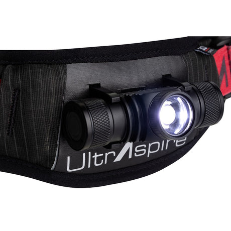 Lamp detail of UltrAspire Lumen 400 3.0 waist light