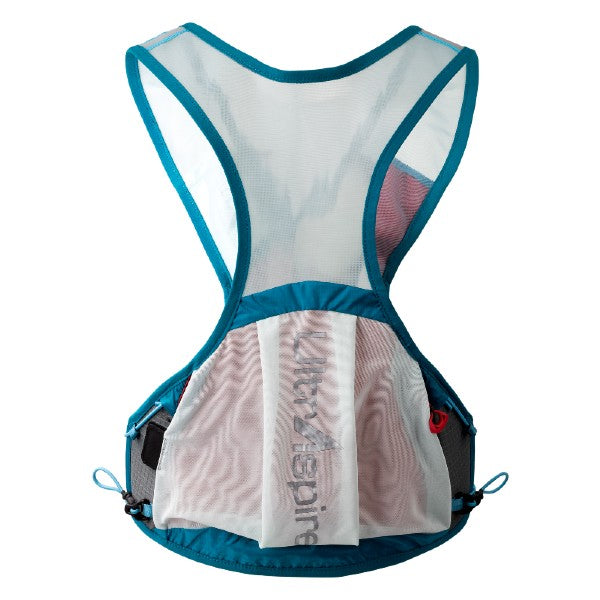 Back view of the UltrAspire Nucleus race/running vest
