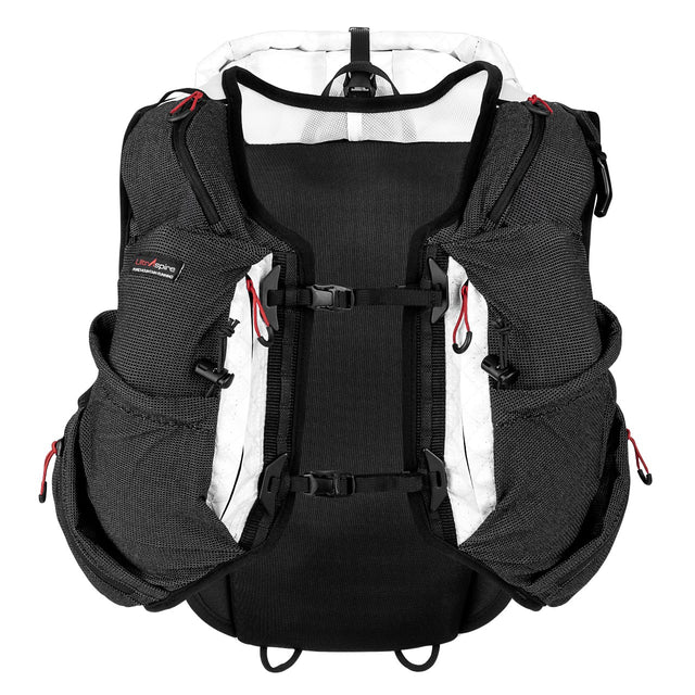 Front view of UltrAspire Purist running pack