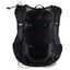 Back view of UltrAspire Zygos 6.0 hydration pack in black