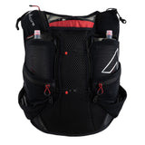 Front view of UltrAspire Zygos 6.0 hydration vest in black