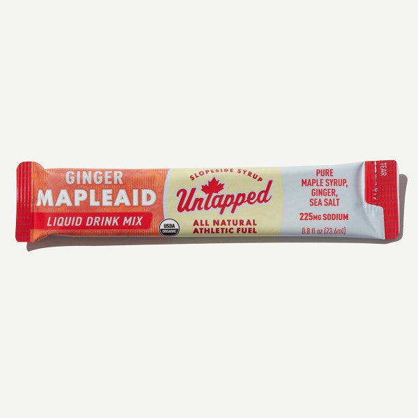 Untapped ginger mapleaid liquid drink mix packet