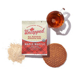 Untapped maple waffle with ingredients pictured