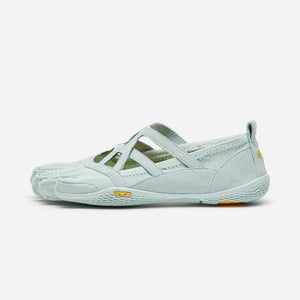 Side view of women's Vibram FiveFingers Alitza Loop shoe in harbour grey