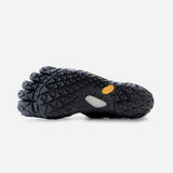 Sole of men's black Vibram Breezandal toe shoe