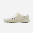 Side view of Vibram Fivefingers Roadaround toe shoe in Ivory