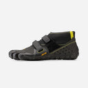 Side view of Vibram Fivefingers Scramkey toe shoe in black