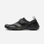 Side view of Vibram Fivefingers V-Aqua toe shoe in Black