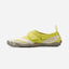 Side view of Vibram Fivefingers V-Aqua toe shoe in Lime