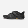 Side view of Vibram Fivefingers V-Train 2.0 toe shoe in Black