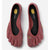 Top view of women's Vibram Vi-B ECO shoes in burgundy