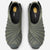 Top view of women's Vibram Furoshiki EcoFree wrap shoes in green