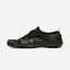 Side view of women's black Vibram Spidrwalk toe shoe