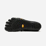 Sole of women's pink Vibram Spidrwalk toe shoe