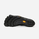 Sole of men's black Vibram V-Run toe shoe