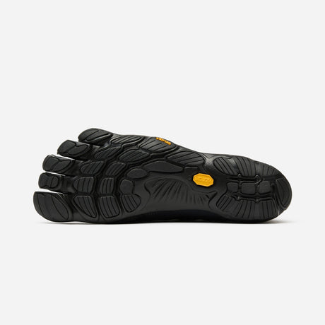 Sole of women's black Vibram V-Run toe shoe