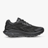 Inner side view of VJ Shoes Flow trail running shoe in black